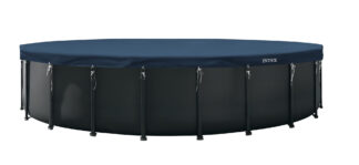 Celoroční bazénová krycí plachta Intex All-Season Deluxe 732 cm