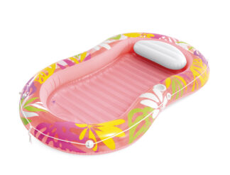Nafukovací lehátko Intex 57803 TROPICAL OASIS LOUNGER 206x122 cm růžová