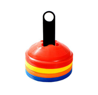 Kužely - nízké SET 40ks SEDCO CN1005 vícebarevná