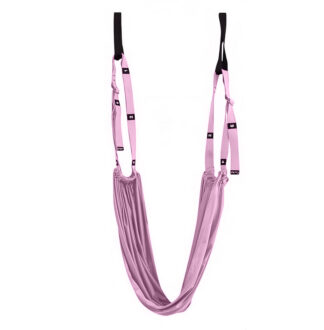 Závěs na jógu SEDCO EP518 YOGA Stretch Strap světle růžová