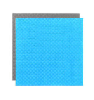 TATAMI PUZZLE podložka - Dvoubarevná - 100x100x2,6 cm šedá/modrá