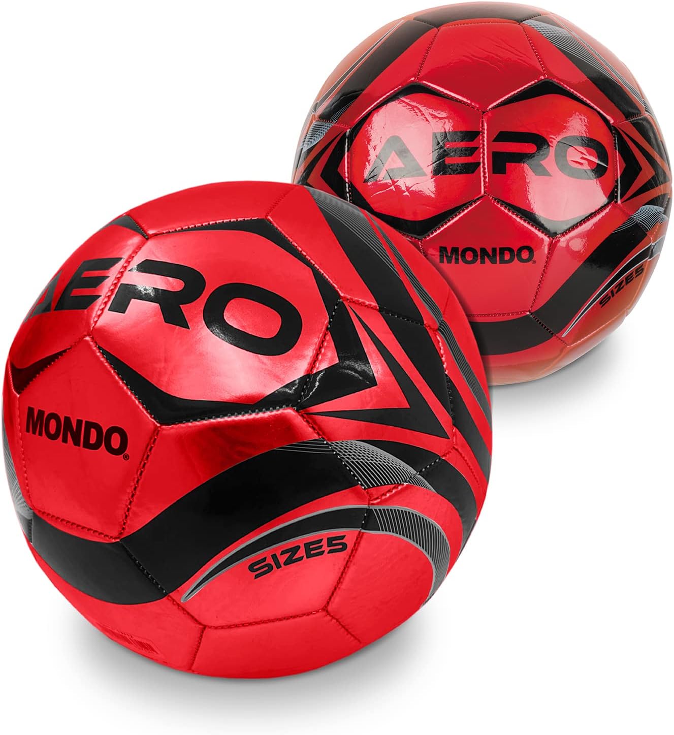Fotbalový míč Mondo 13712 AERO - 5 červená