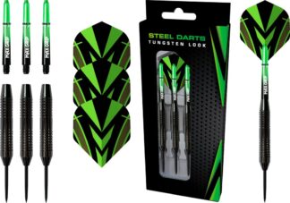 Šipky XQ MAX Tungsten Look Steel Darts 20g - Silver Coat 20