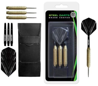 Šipky XQ MAX Steel Tip Brass Darts Set 23g 23